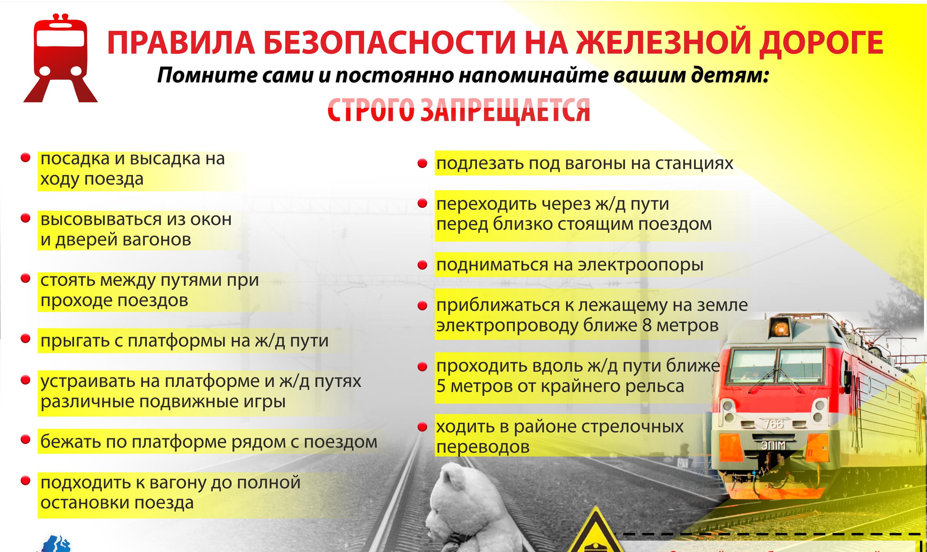 Безопасность на железной дороге.